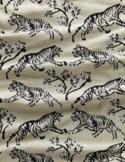 Tiger Jacquard Fabric By Sarah Sherman Samuel -Home Decor Sale TigerFabric IvorybySarahShermanSamuel L04698681260 Product