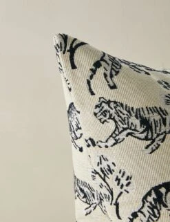 Tiger Pillow By Sarah Sherman Samuel -Home Decor Sale TigerPillowbySarahShermanSamuel Ivory A0655807B1018 Product