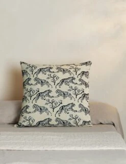 Tiger Pillow By Sarah Sherman Samuel -Home Decor Sale TigerPillowbySarahShermanSamuel Ivory A0655807B StudioLifestyle