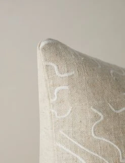 Topos Embroidered Pillow By Élan Byrd -Home Decor Sale ToposLinenPillowbyElanByrd Square A0657271 129 Product