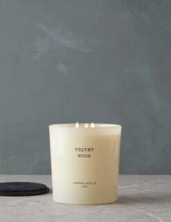 Boutique Fragrance By Cereria Molla -Home Decor Sale TripleWickCandlebyCereriaMolla VelvetWood 16426