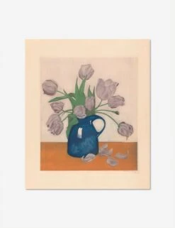 Tulips In A Pitcher Print By Frans Everbag 14 Tulips In A Pitcher Print By Frans Everbag -Home Decor Sale TulipsinaPitcherUnframedPrint