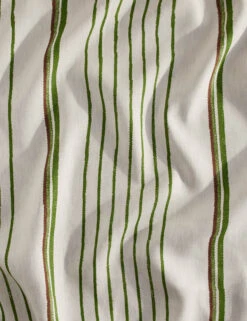 Two Tone Stripe Linen Fabric By Nathan Turner -Home Decor Sale TwoToneStripeLinenFabricbyNathanTurner RustandMoss L0474198 76 Product
