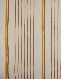 Two Tone Stripe Linen Fabric By Nathan Turner -Home Decor Sale TwoToneStripeLinenFabricbyNathanTurner TerracottaandDaffodil L0474201 102 Product