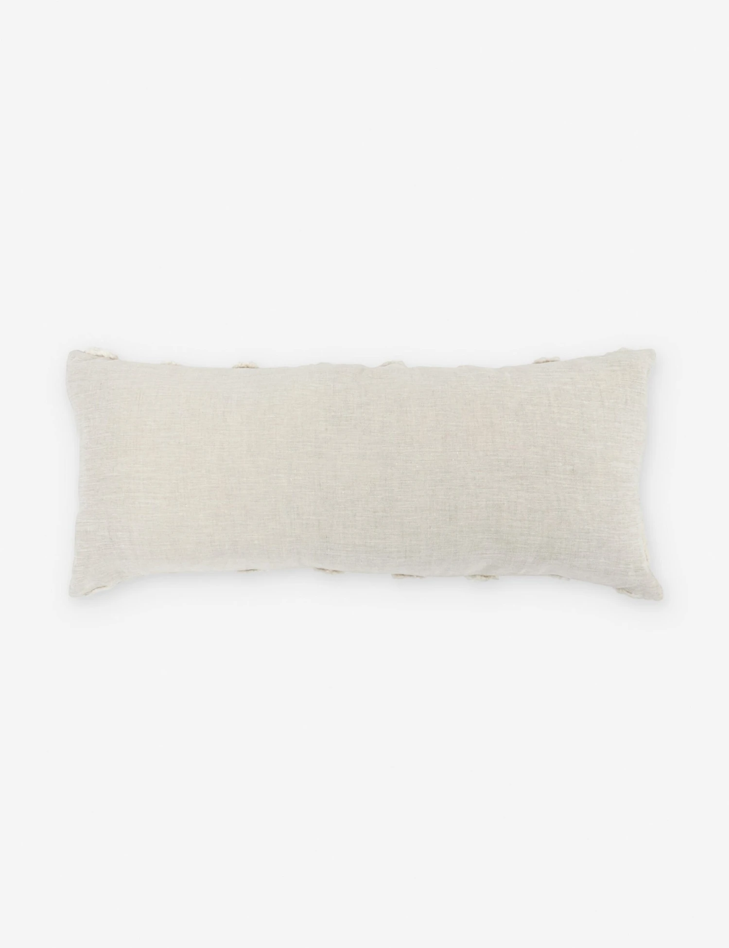 Gayel Linen Pillow, 22" X 22", Natural 7 Gayel Linen Pillow, 22" X 22", Natural - Image 5