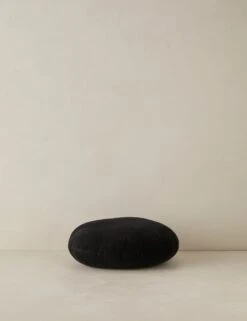 Velvet Round Pillow By Sarah Sherman Samuel -Home Decor Sale VelvetRoundPillow BlackbySarahShermanSamuel Black A0656536 3874 Product
