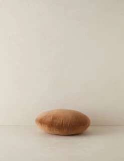 Velvet Round Pillow By Sarah Sherman Samuel -Home Decor Sale VelvetRoundPillow UmberbySarahShermanSamuel Amber A0656535 3858 Product