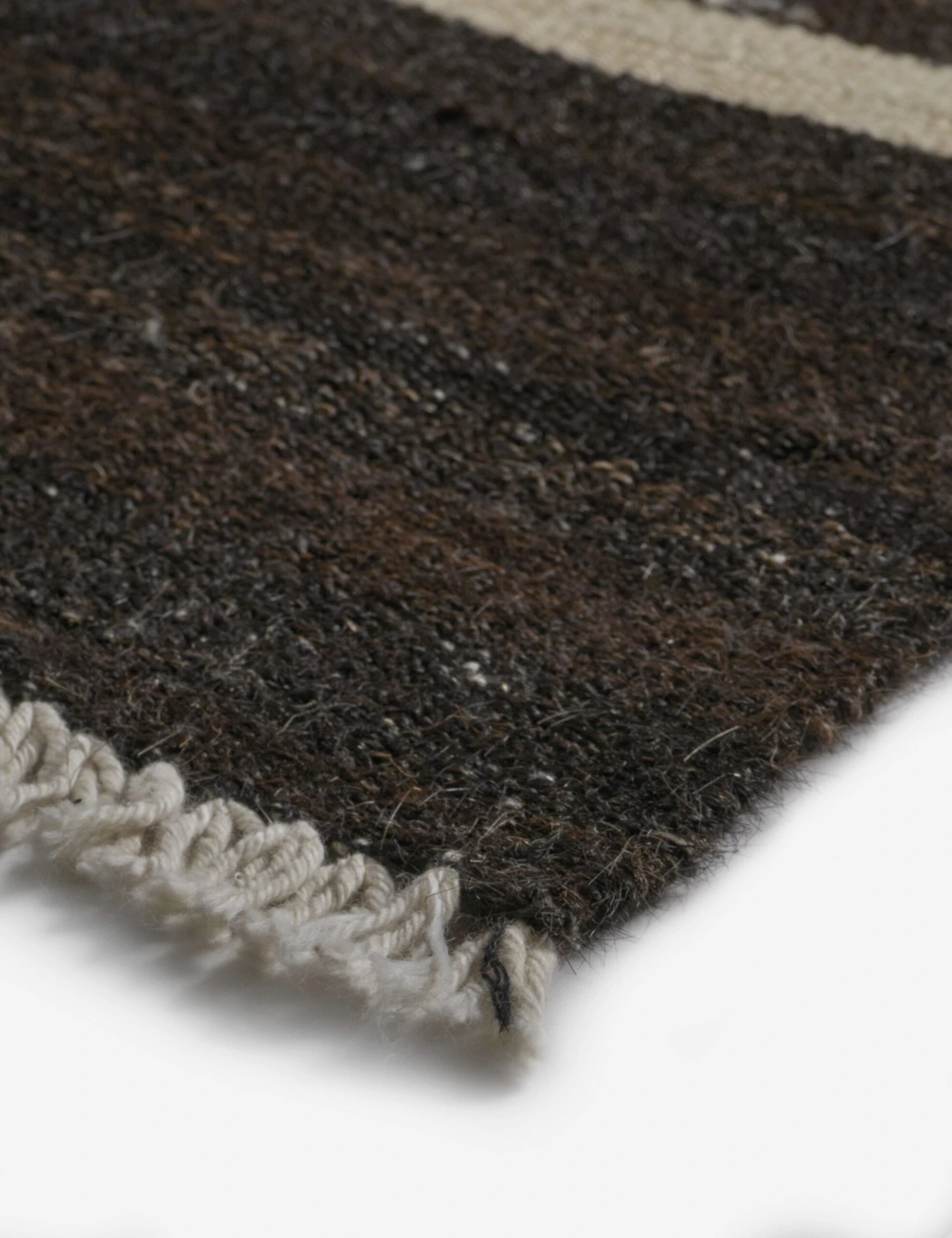 Vintage Kilim Hand-Knotted Wool Rug No. 25, 4'6" X 9' - Image 3