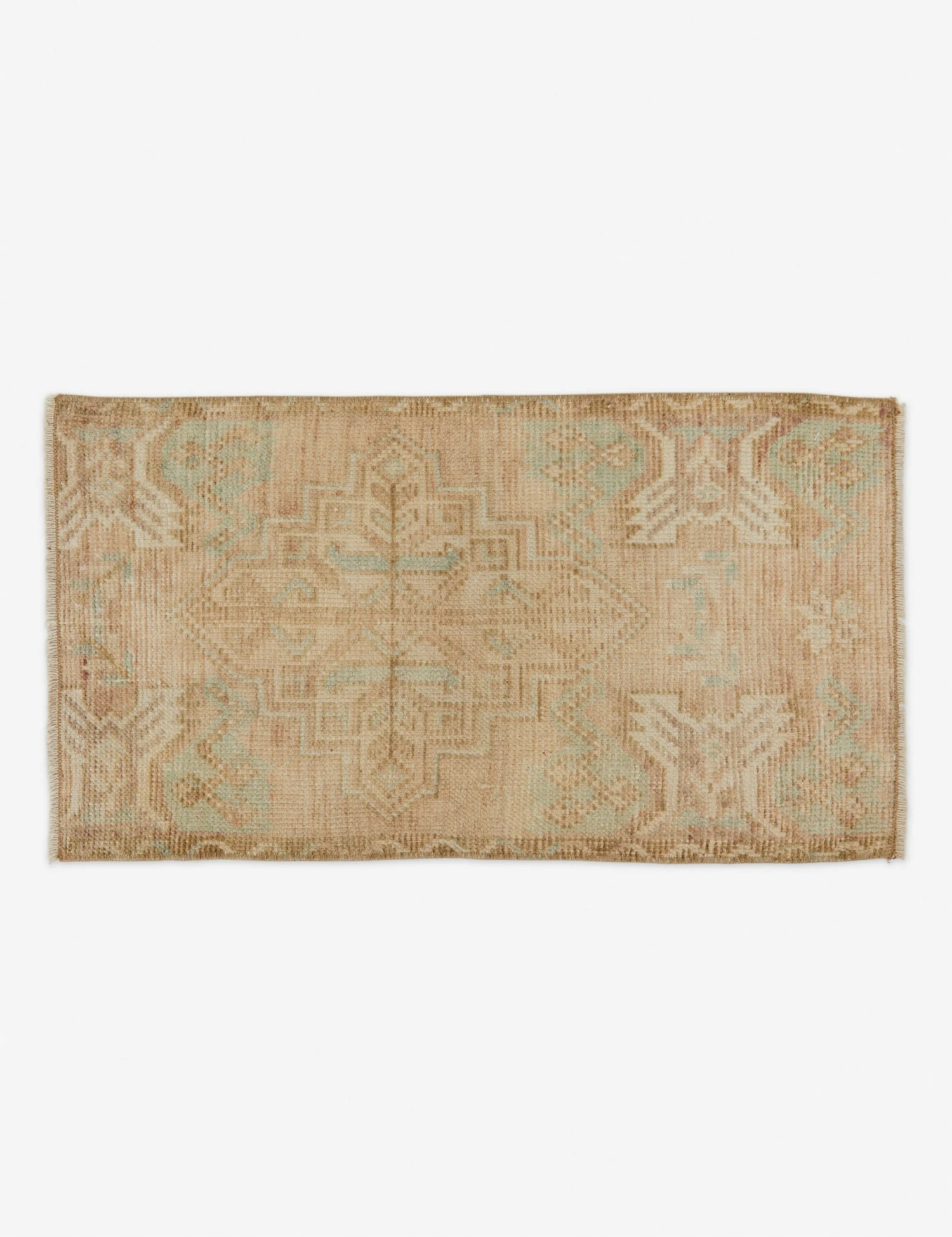 Vintage Turkish Mini Rug No. 153, 1'5" X 2'6" 3 Vintage Turkish Mini Rug No. 153, 1'5" X 2'6"