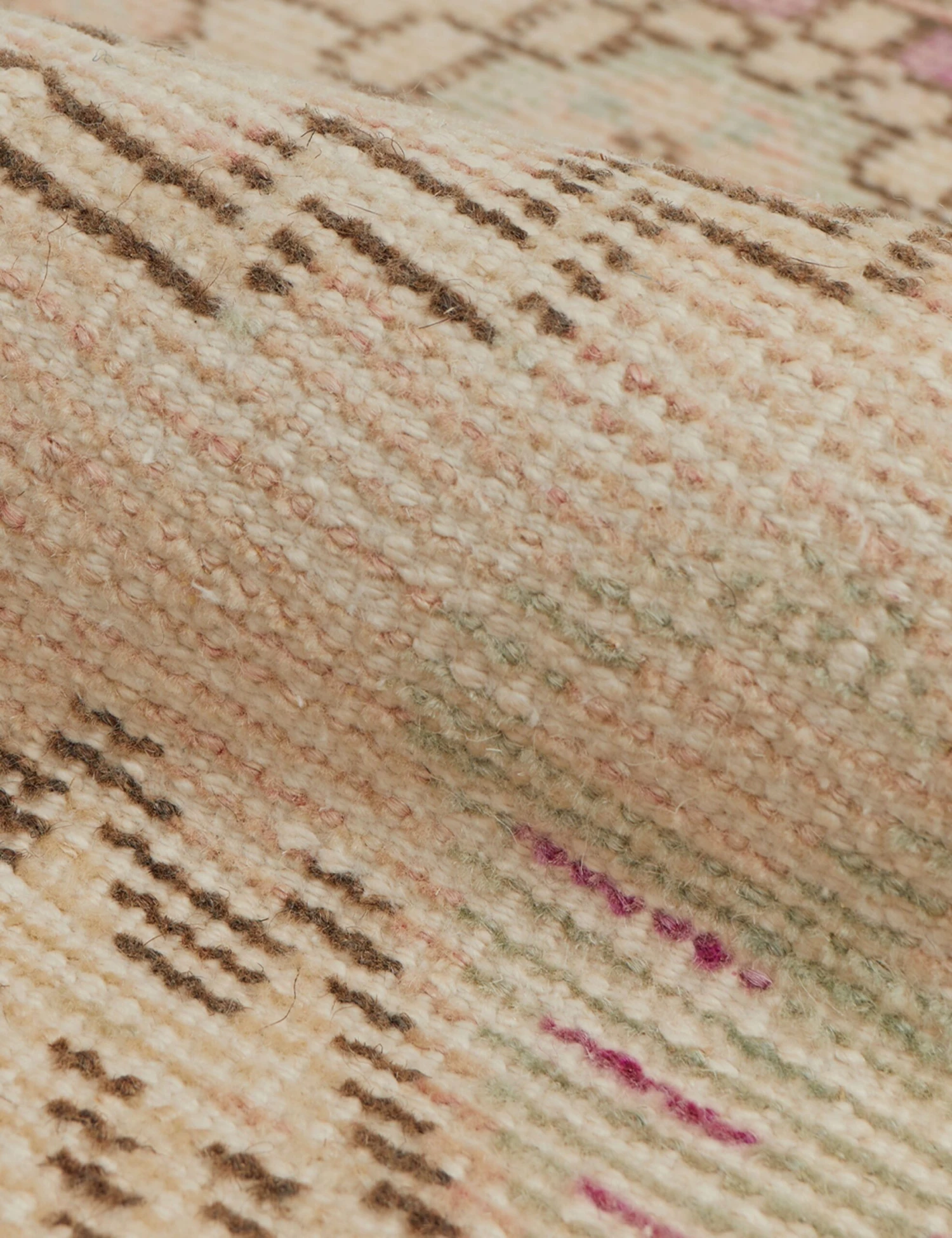 Vintage Turkish Mini Rug No. 179, 1'5" X 3'" 5 Vintage Turkish Mini Rug No. 179, 1'5" X 3'" - Image 3