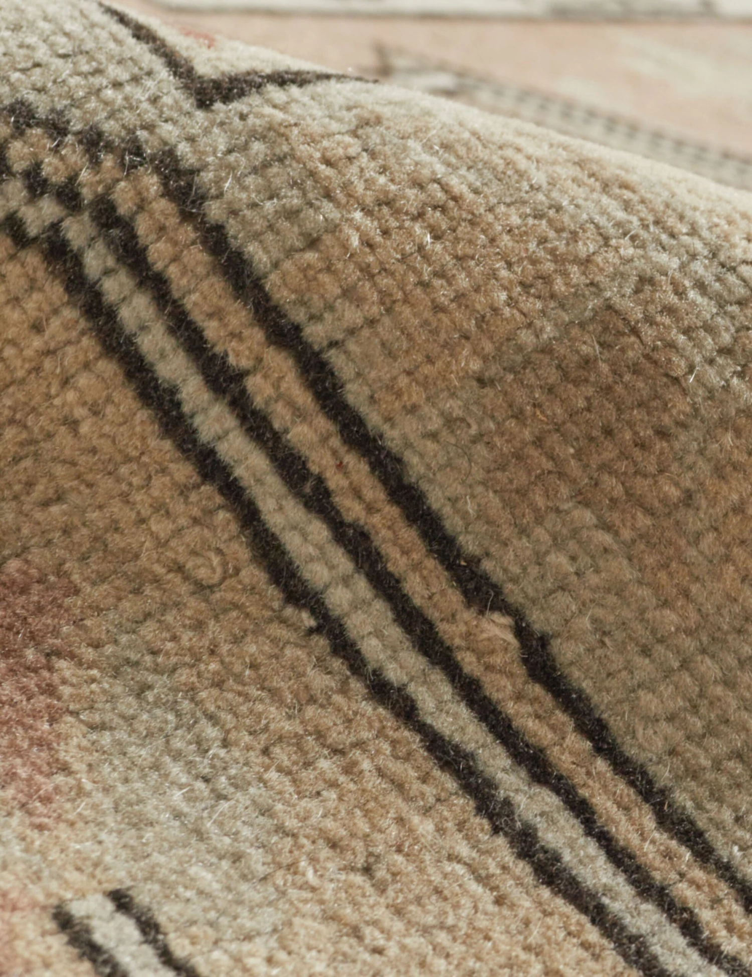 Vintage Turkish Hand-Knotted Wool Rug No. 153, 6'6" X 9' - Image 3