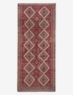Vintage Turkish Hand-Knotted Wool Rug No. 234, 4'9" X 11'2"