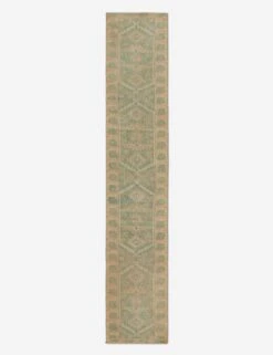 Vintage Turkish Runner Rug No. 17, 1'9" X 9'7"