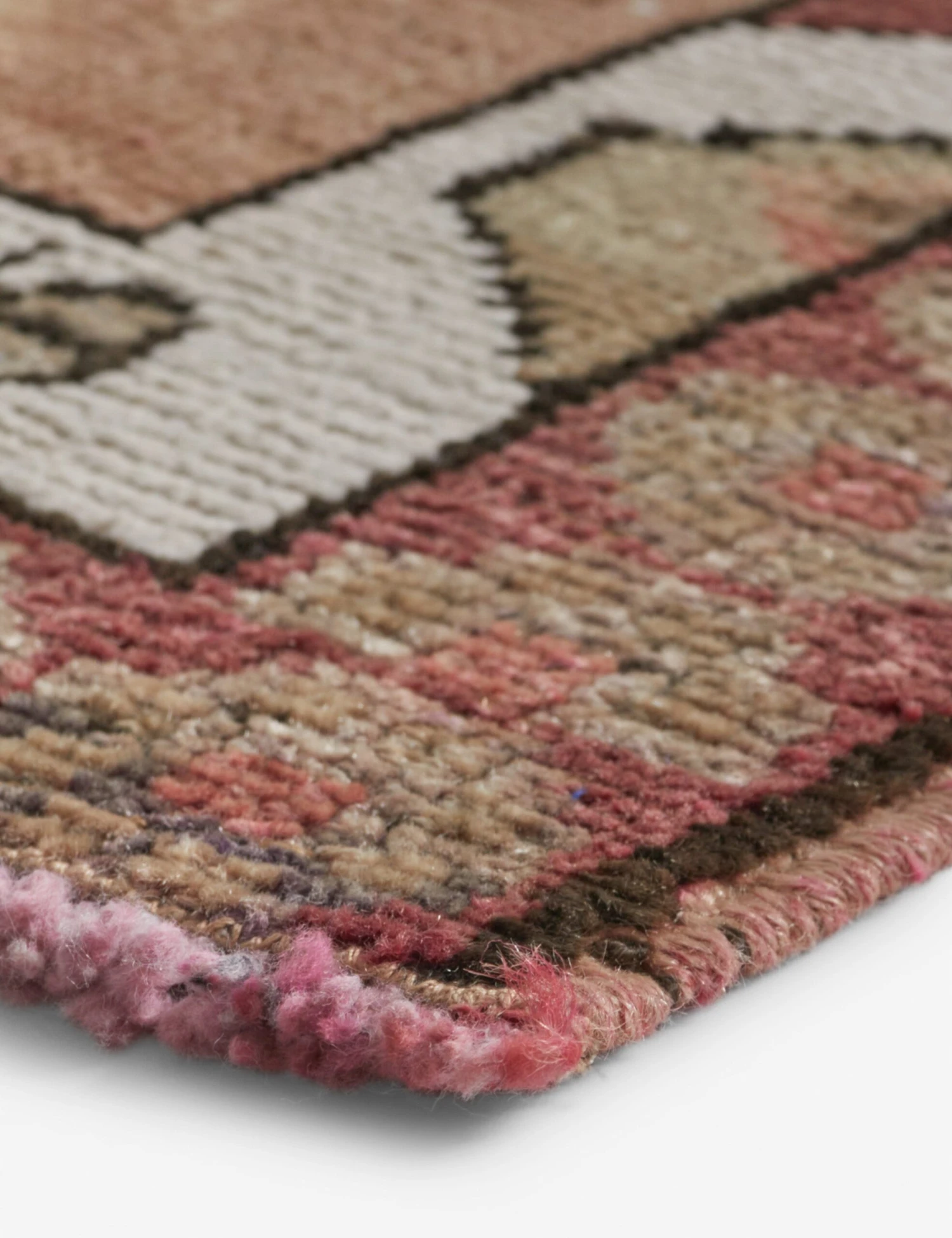 Vintage Turkish Runner Hand-Knotted Wool Rug No. 89, 2' X 12'9" - Image 2