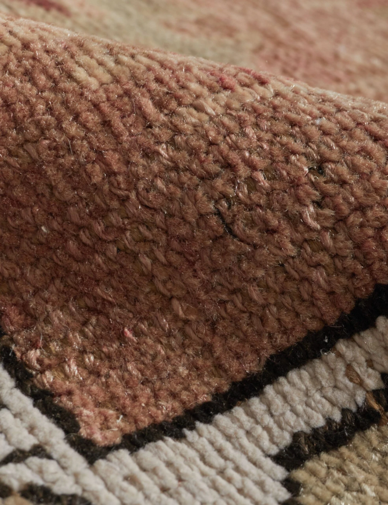 Vintage Turkish Runner Hand-Knotted Wool Rug No. 89, 2' X 12'9" - Image 3