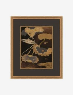 Sutra Box With Lotus Pond 1 Wall Art