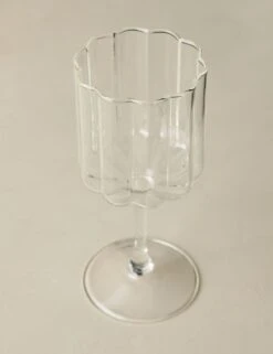 Wave Wine Glass (Set Of 2) By FAZEEK -Home Decor Sale WaveWineGlass Setof2 byFAZEEK A0659649 Product 0577