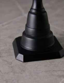 Wooden Georgian Candlesticks -Home Decor Sale WoodenGeorgianCandlestickNo.4 Black CSH10 BLA 2308