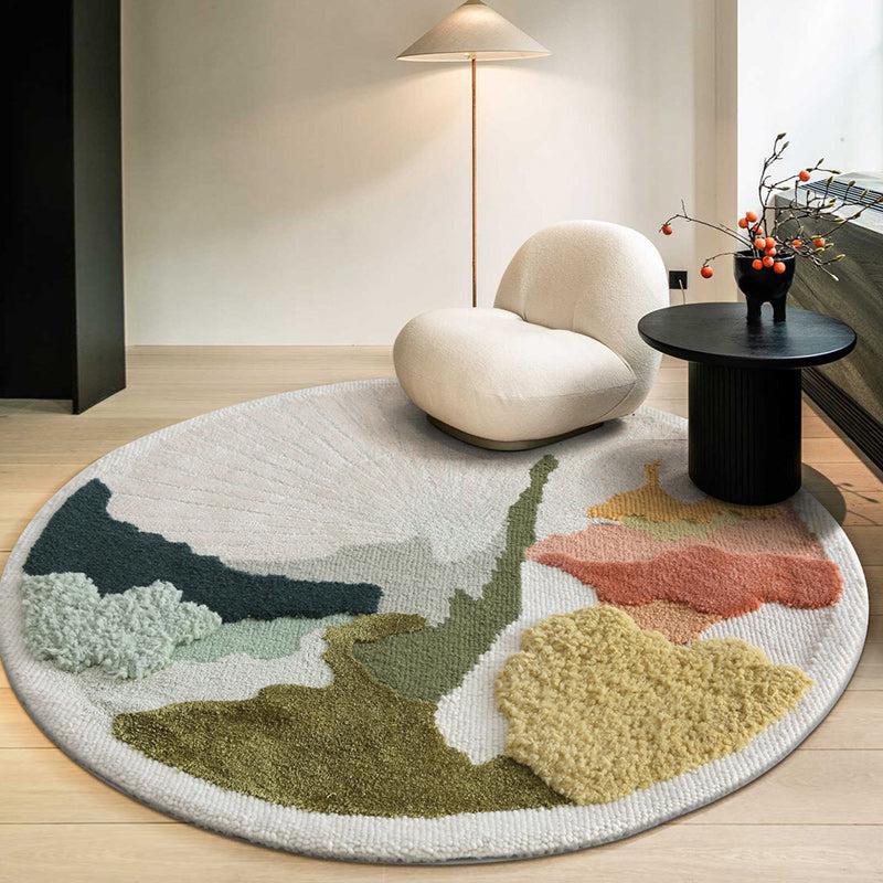 Home Decor Sale -Home Decor Sale Zeta Abstract Scenic Pattern Wool Rug