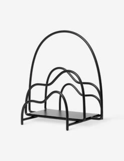 Lithos Magazine Holder By Ferm Living -Home Decor Sale fermLIVING SS22 LithosMagazineHolder Black 1104265578 pack 2 Product Product