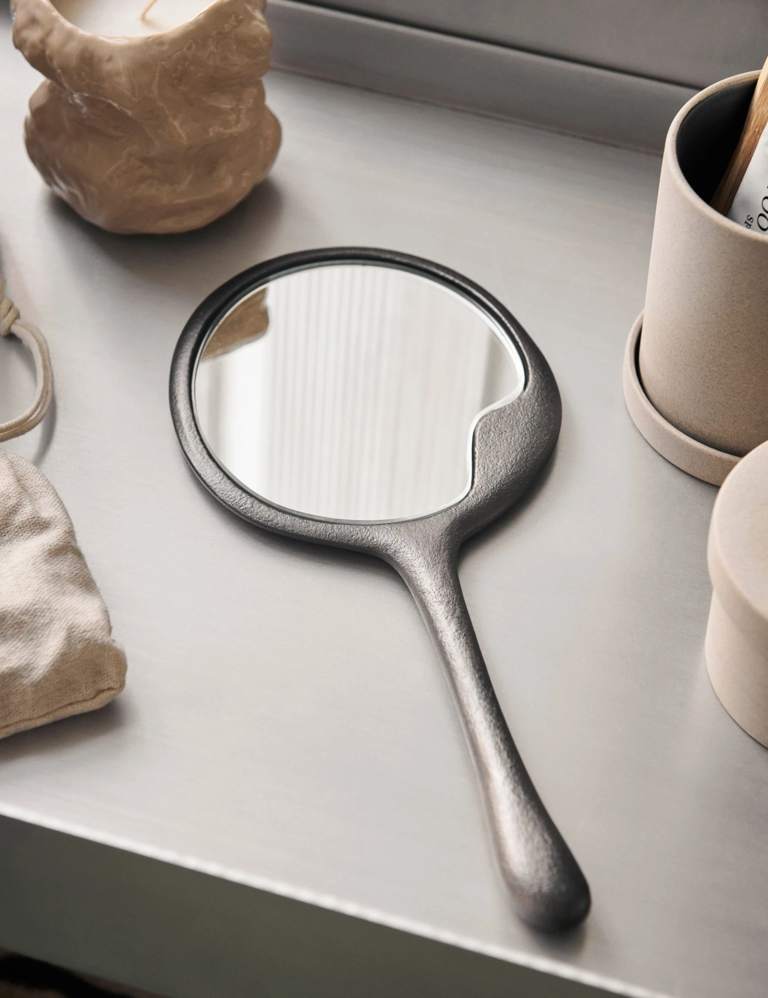 Lava Hand Mirror By Ferm Living 3 Lava Hand Mirror By Ferm Living