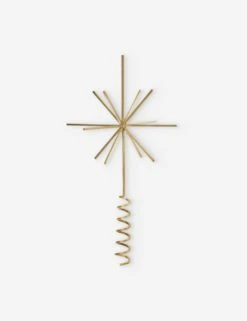 Brass Star Tree Topper By Ferm Living
