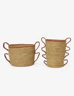Verso Baskets (Set Of 2) By Ferm Living -Home Decor Sale fermLIVING SS23 VersoBaskets 1104267246 1