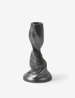 Gale Candle Holder By Ferm Living -Home Decor Sale fermLIVING SS24 GaleCandleHolder H13 BlackenedAluminium 1104268693 1