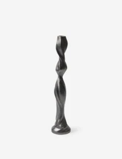 Gale Candle Holder By Ferm Living -Home Decor Sale fermLIVING SS24 GaleCandleHolder H38 BlackenedAluminium 1104268695 1