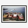 Waterskiing From The Hotel Du Cap-Eden-Roc Photography Print By Slim Aarons -Home Decor Sale gtsa lulu 21 0043a b