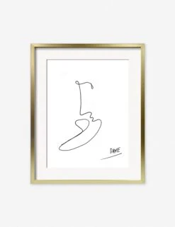 Kiss Print By Damienne Merlina -Home Decor Sale kiss gold frame 1