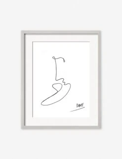 Kiss Print By Damienne Merlina -Home Decor Sale kiss silver frame 1