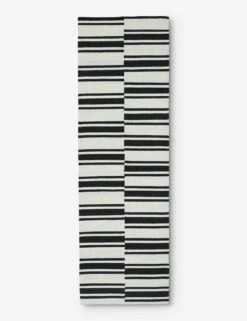 Kye Rug -Home Decor Sale kye rug black and white 2.6 x 8 1564991625