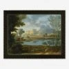 Landscape With A Calm Wall Art By Nicolas Poussin -Home Decor Sale landscape with a calm black frame