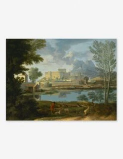 Landscape With A Calm Wall Art By Nicolas Poussin -Home Decor Sale landscape with a calm unframed print