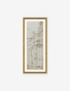 Canaletto Drawing Prints (Set Of 2) -Home Decor Sale lulu 20 0006b