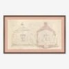 Garden House Study Print -Home Decor Sale lulu 20 0007