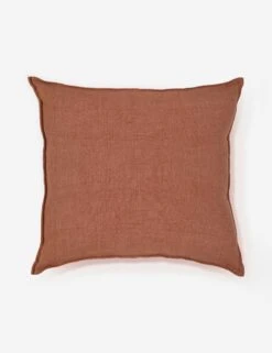 Montauk 28" X 36" Oversized Pillow, Terracotta By Pom Pom At Home
