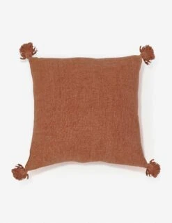 Montauk Pillow By Pom Pom At Home -Home Decor Sale montauk terra cotta tassel