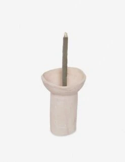 Pala Incense Holder By Nur Ceramics -Home Decor Sale pala incense holder blush 0127