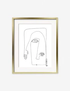 Picasso Print By Damienne Merlina -Home Decor Sale picasso gold frame 1