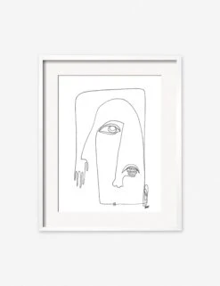Picasso Print By Damienne Merlina -Home Decor Sale picasso white frame 1