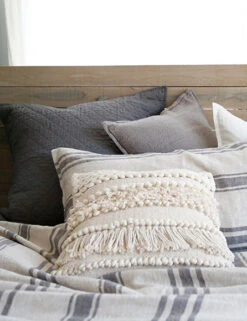 Iman Pillow By Pom Pom At Home -Home Decor Sale pom pom at home iman pillow ivory 2 1