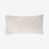 Samaire Shearling Lumbar Pillow -Home Decor Sale shortwool curly 11x22 eggshell a04500277 1