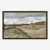 Women From Scheveningen Wall Art By Vincent Van Gogh -Home Decor Sale women from scheveningen black frame